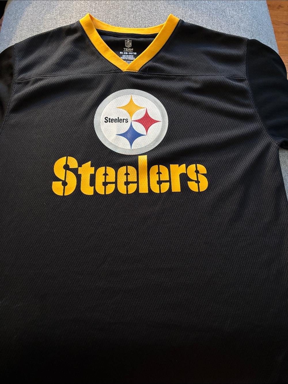 NFL Kids Black and Gold Steelers Jersey